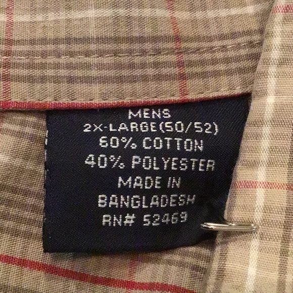 2XL Puritan Wrinkle Resistant Shirt - Picture 4 of 6